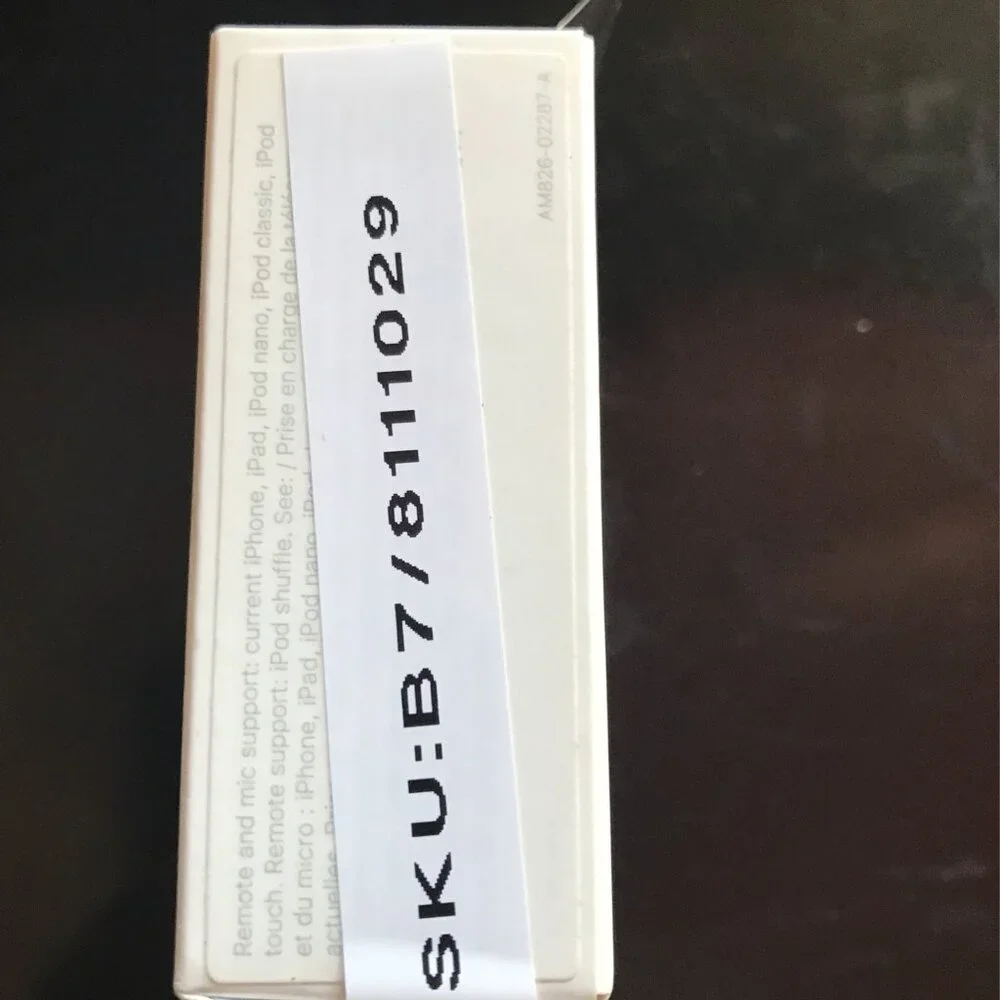 Original Apple EarPods Headphone Plug
